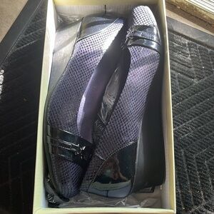 Kim Rogers navy Maila W10, ultra comfort technology wedge